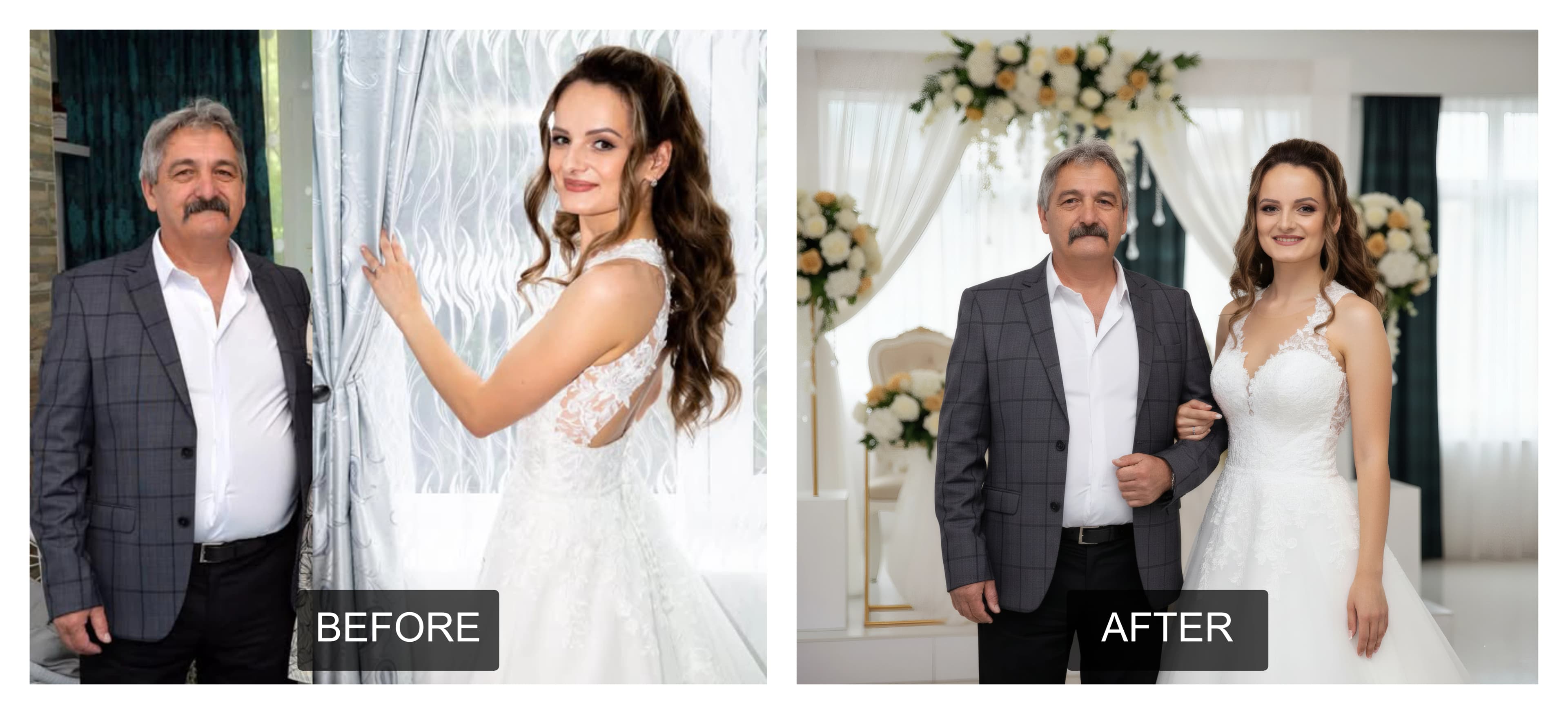 Portret de nuntă memorial